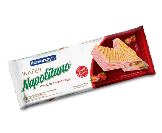 Read more about the article WAFER NAPOLITANO (CHOCOLATE + MORANGO)